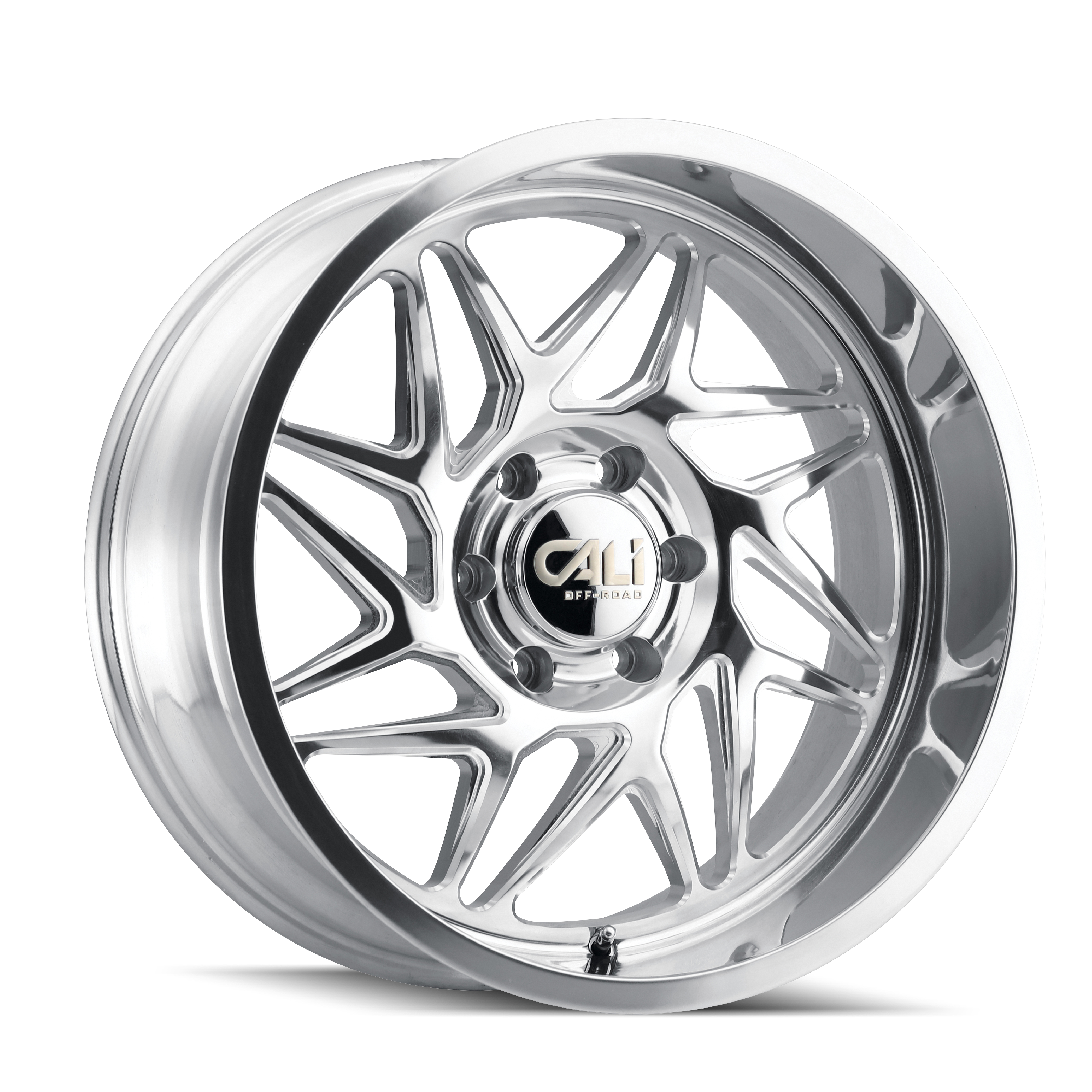 CALI OFF-ROAD GEMINI 9112 POLISHED 20X10 6-139.7 -25MM 106MM